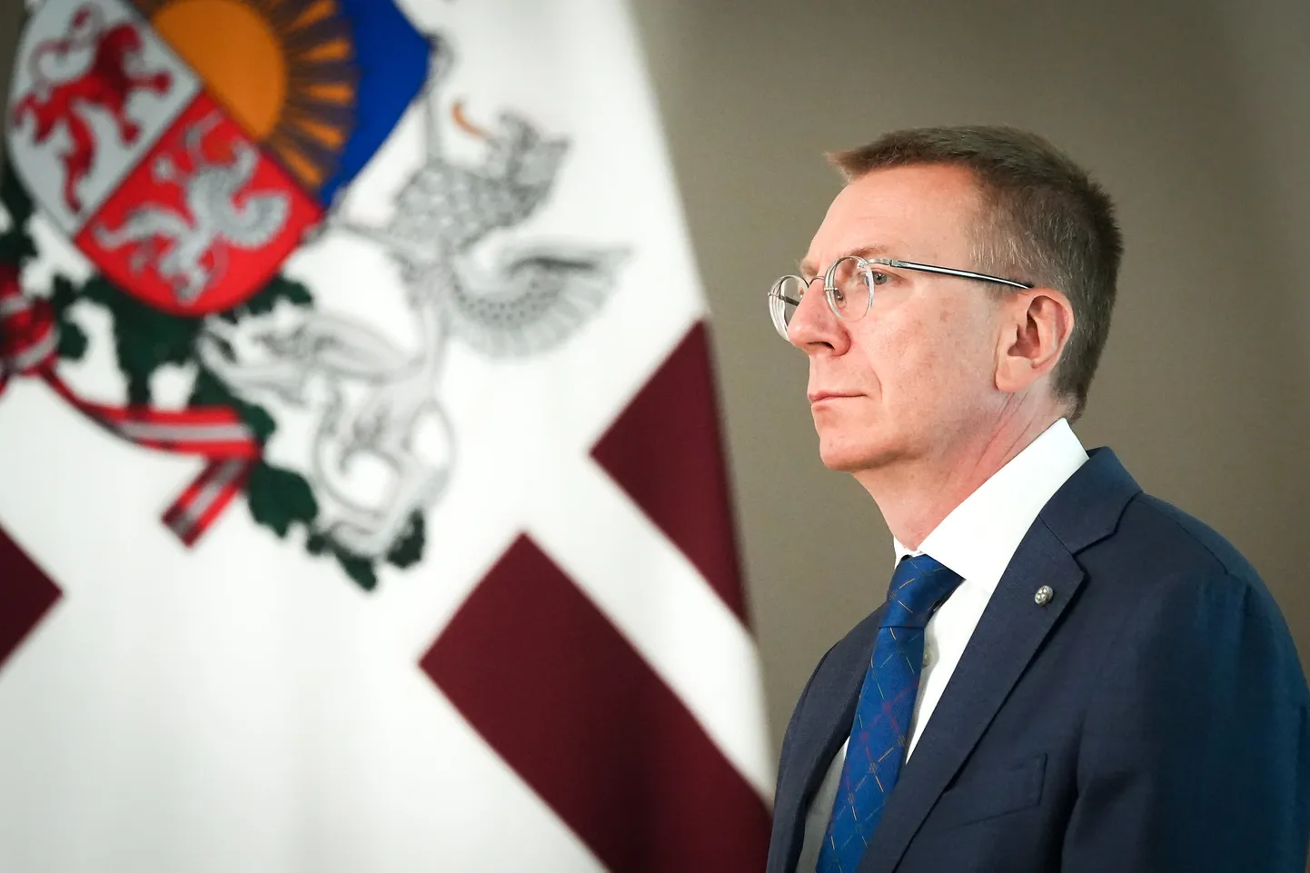 Президент Латвии Эдгар Ринкевич