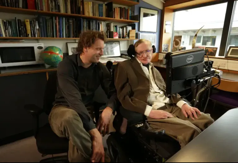 Õpilane ja õpetaja, Thomas Hertog ja Stephen Hawking kolleegidena