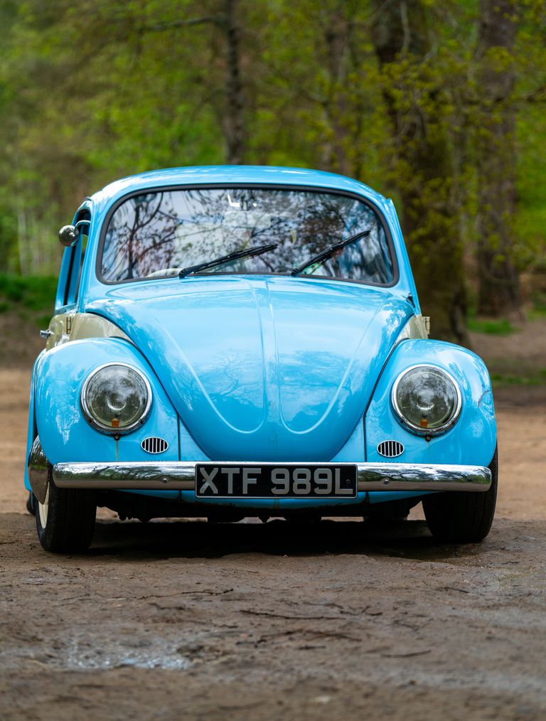 Klasiskā Volkswagen Beetle "vabolīte"