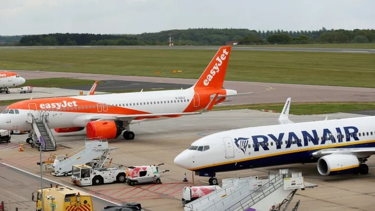 Самолет Ryanair.