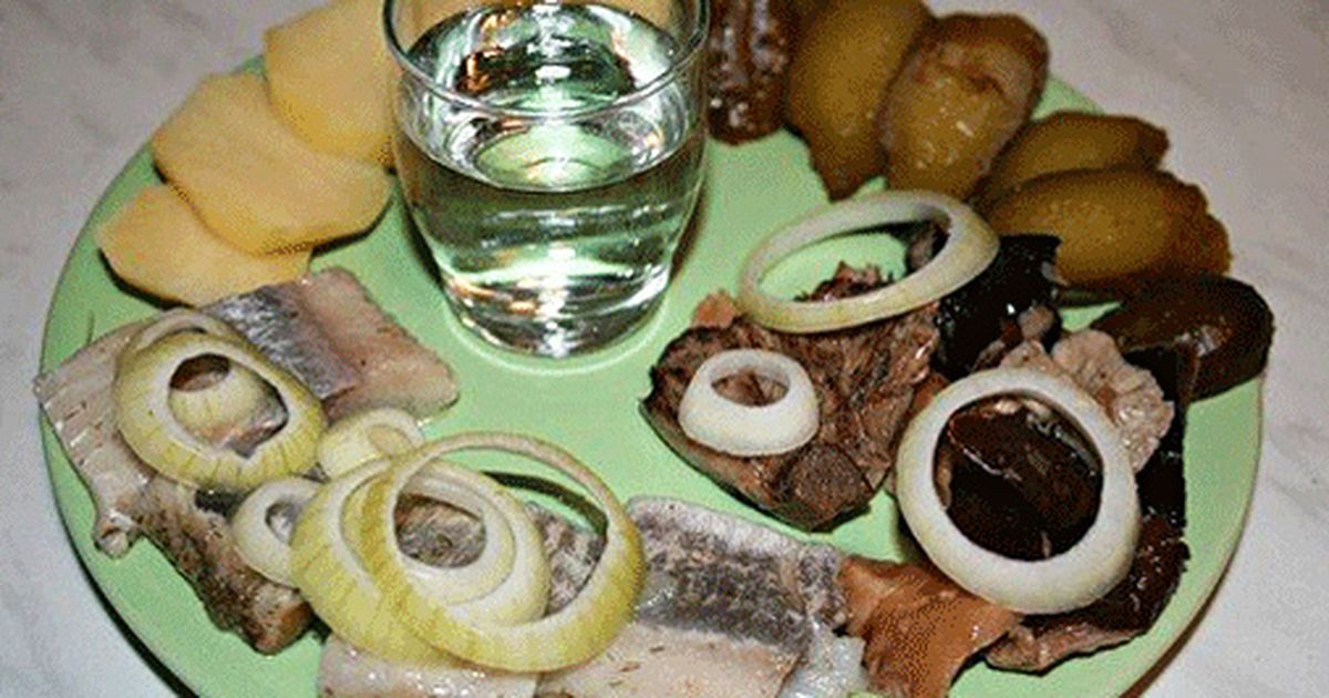 Закуска К Водке На Скорую Руку Фото