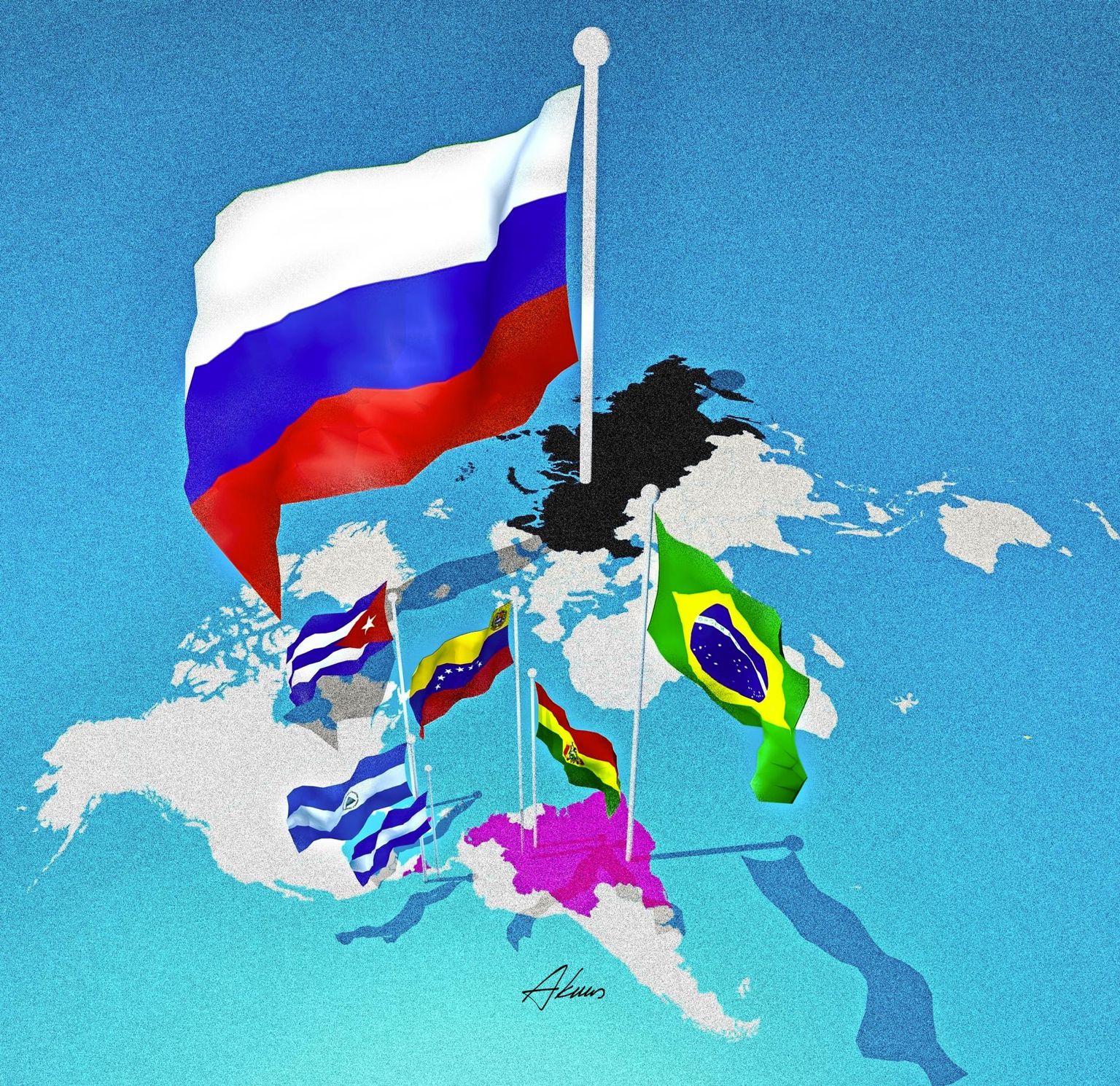Venemaa sõbrad Kesk- ja Lõuna-Ameerikas.