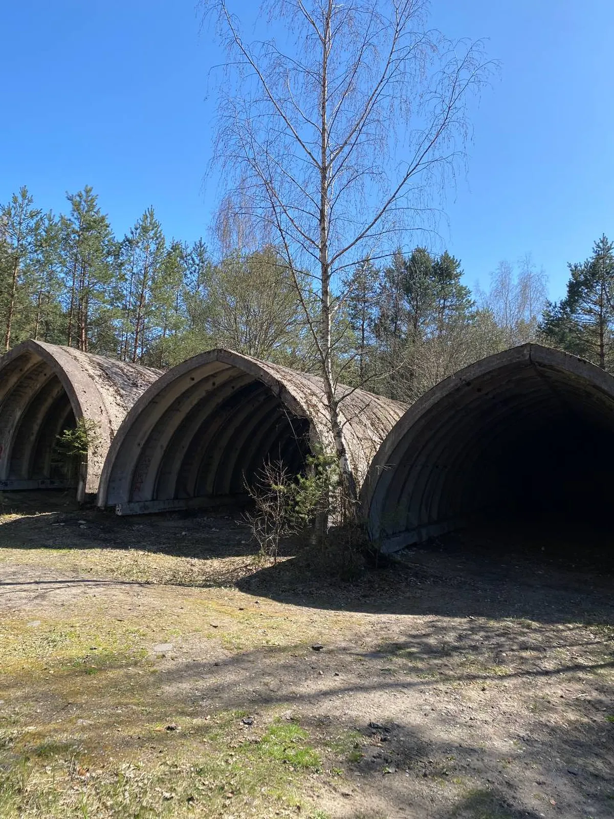 Ракетные ангары в Межгарциемсе