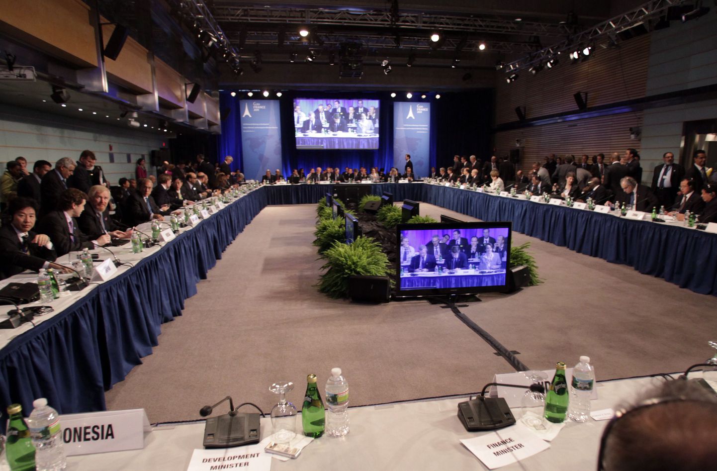 IMFi, G20 riikide rahandusministrite ja Maailmapanga kohtumine Washingtonis.