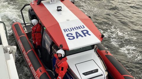 Ruhnu merepäästjatel on olnud rahulik suvi