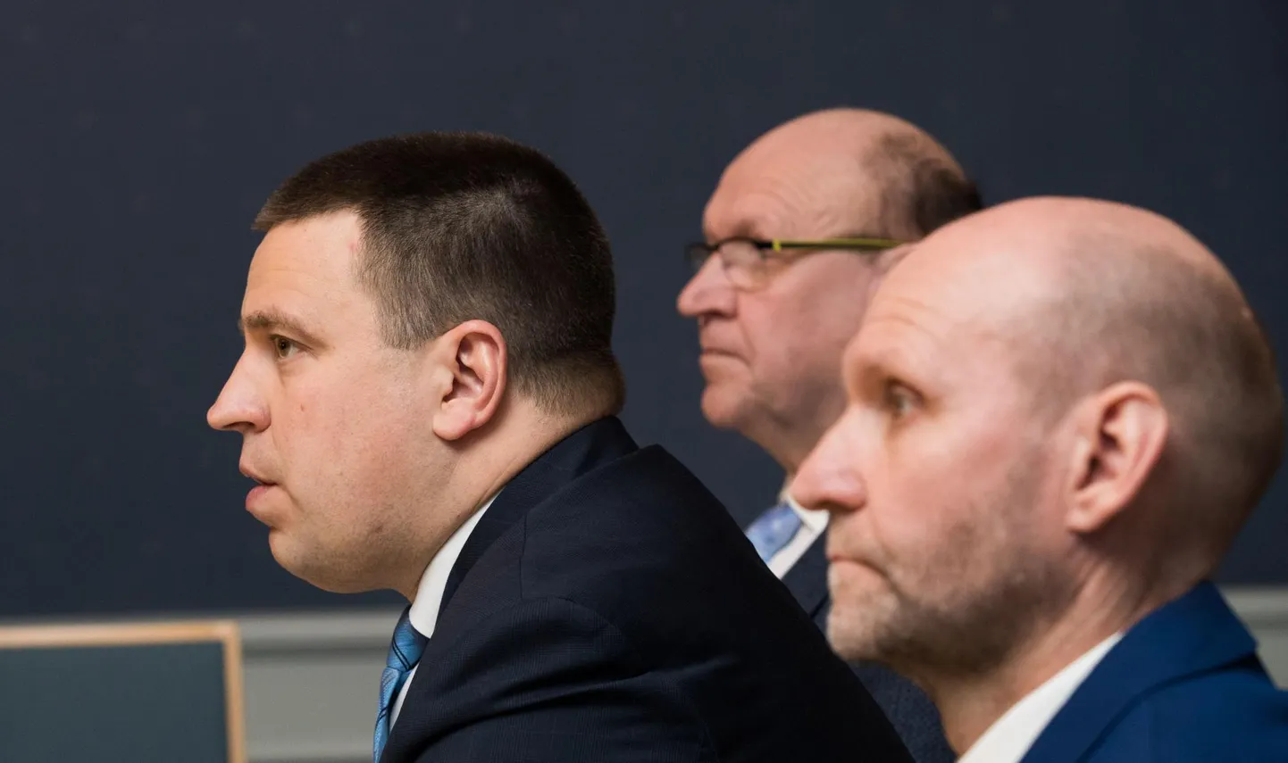 Jüri Ratas, Helir-Valdor Seeder, Mart Helme.