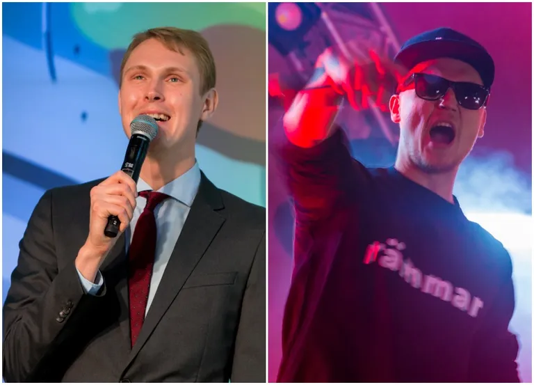 Raimond Kaljulaid ja Lancelot.