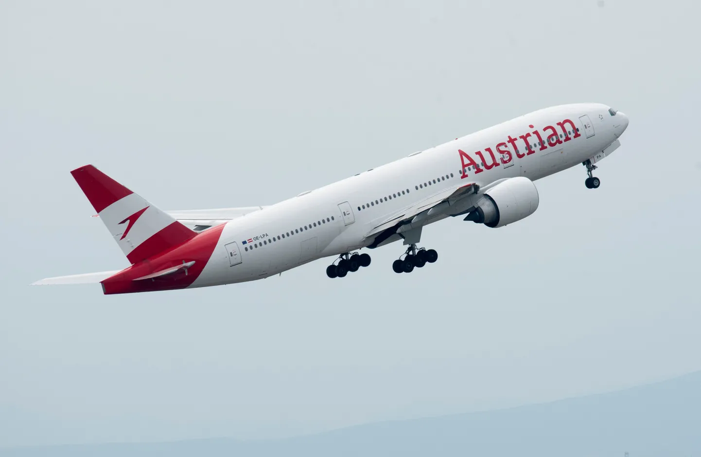 Austrian Airlines'i lennuk.