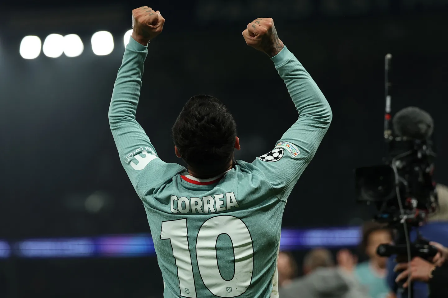 Madridi Atletico ründaja Angel Correa tõi Hispaania klubile võidu viimastel minutitel.