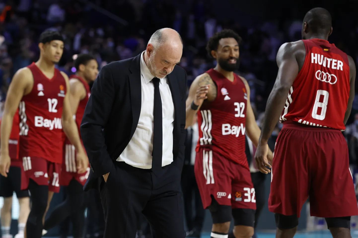 Kogenud treener Pablo Laso on nõutu.