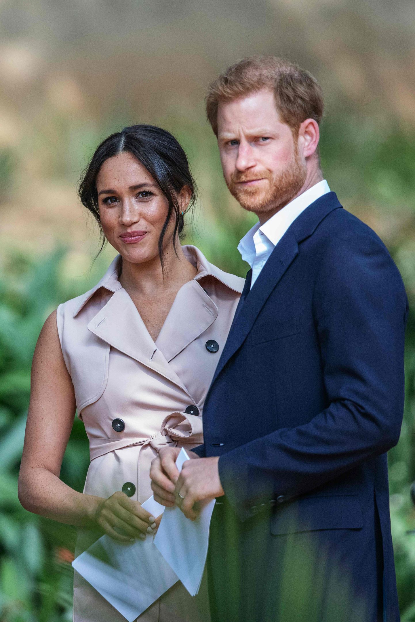 Prints Harry ja hertsoginna Meghan oktoobris 2019 Lõuna-Aafrika Vabariigis Johannesburgis