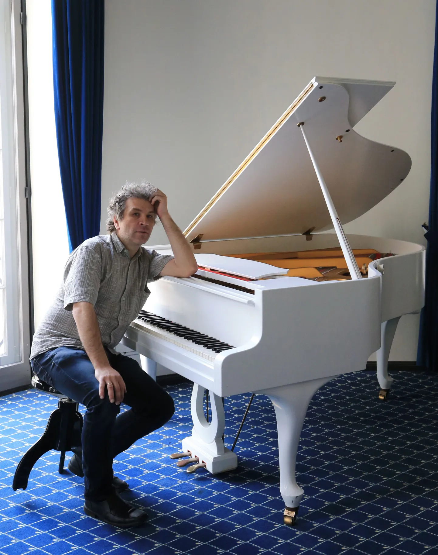 Pianist Tanel Joamets.