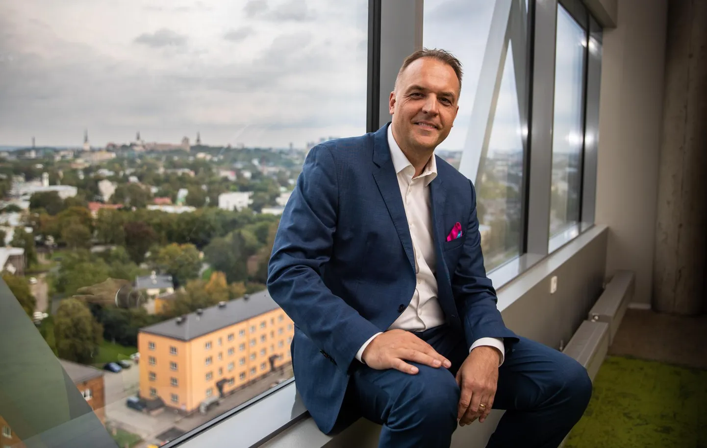 Telia juht Robert Pajos Telia peakontoris