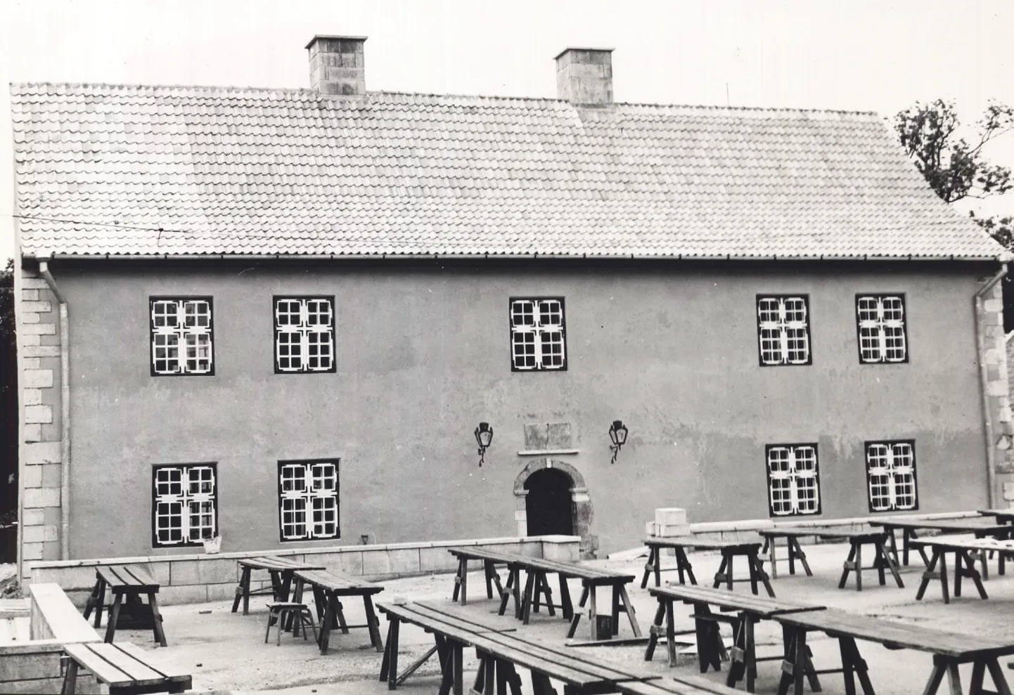 PÄRAST ENNISTAMIST: 1984. aastal, pärast restaureerimist nägi maja välja niisugune nagu seda praegugi näha saame.