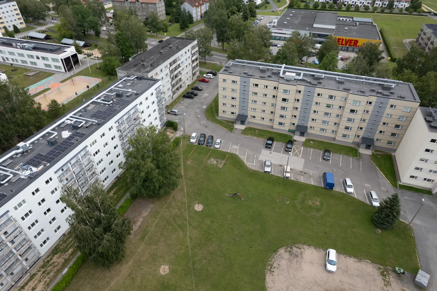 Kortermajad. Pilt on illustratiivne.