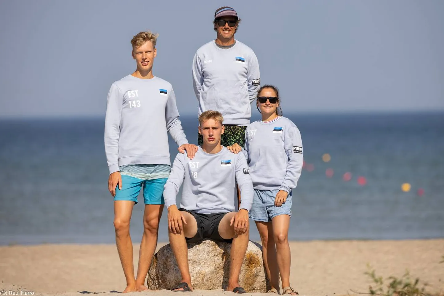 Paremalt: Ingrid Puusta, Matthew Rickard, Renar Roolaht, Romek Roolaht