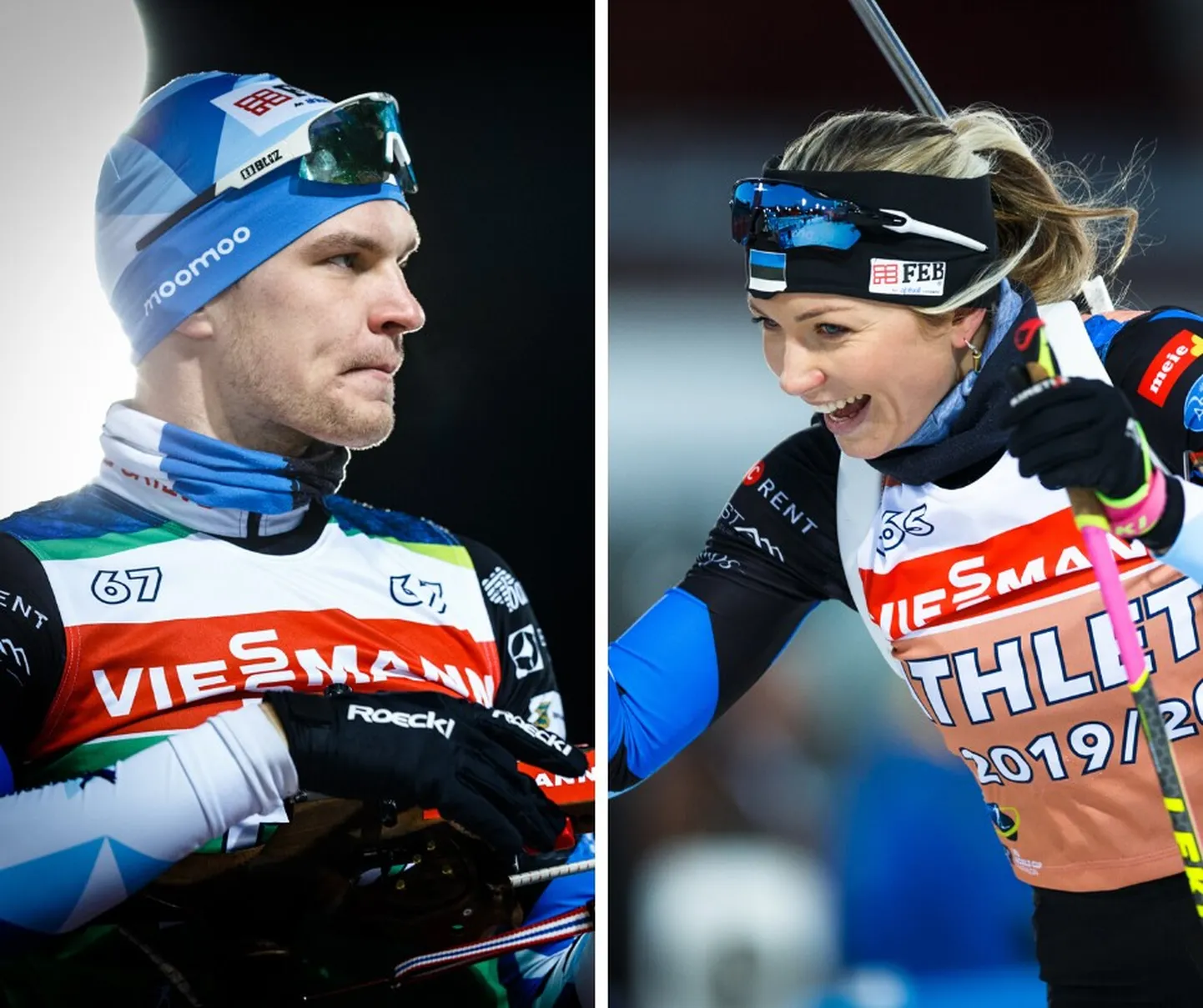 Eesti parimateks laskesuusatajateks valiti Rene Zahkna ja Regina Oja