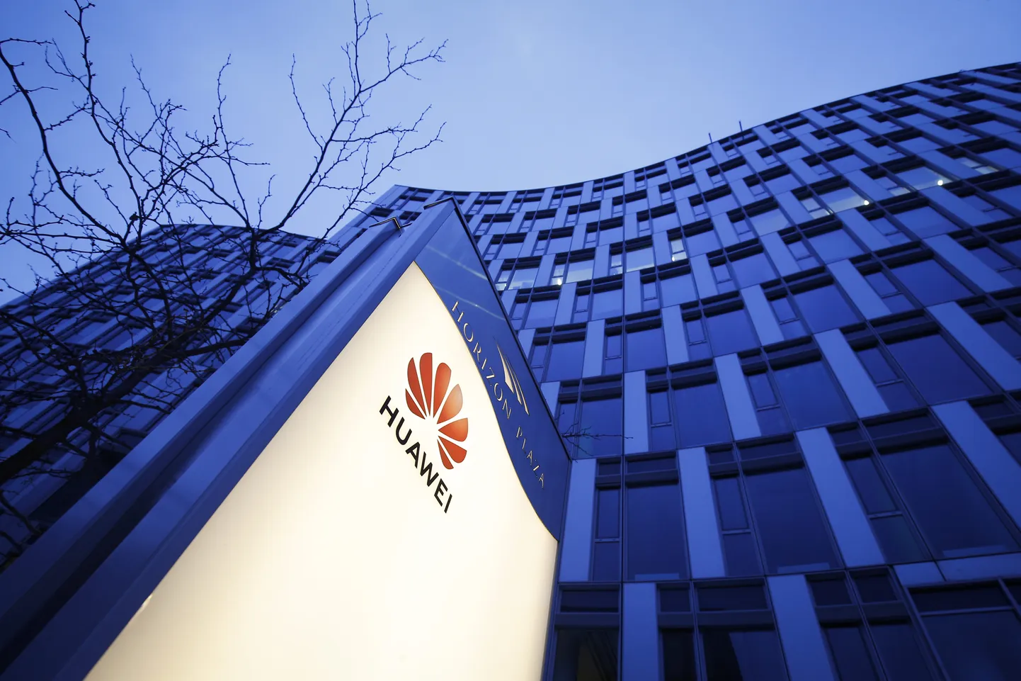 Huawei kontor Varssavis.