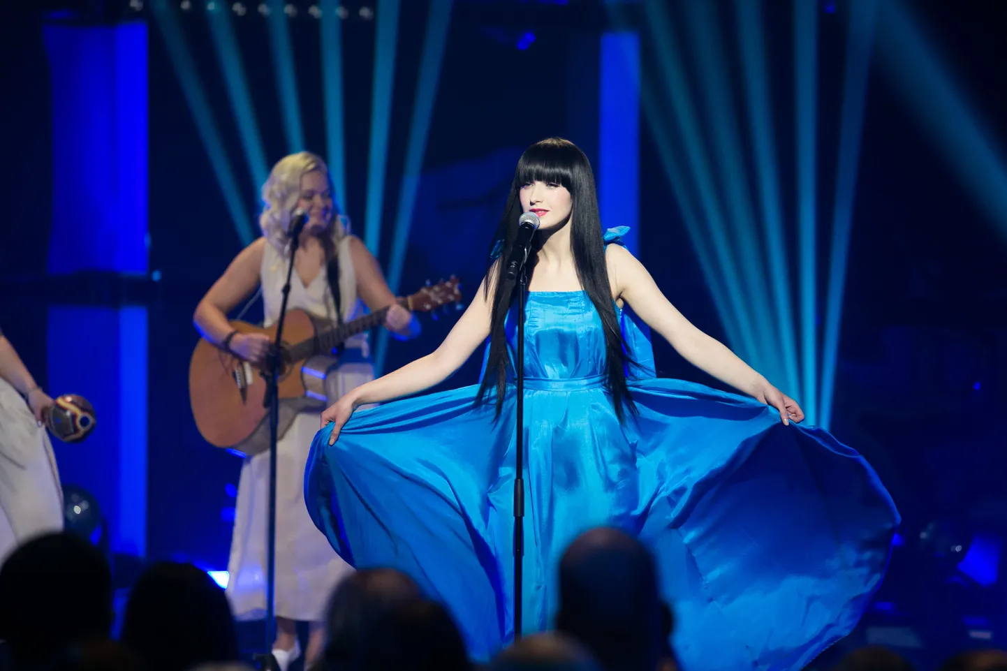 Eesti Laul 2014 poolfinaalide lugude salvestused.  Kui tuuled pöörduvad - Sandra Nurmsalu
DMITRI KOTJUH, JÄRVA TEATAJA/SCANPIX
