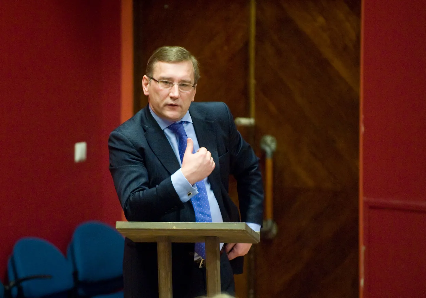 Majandusminister Juhan Parts.