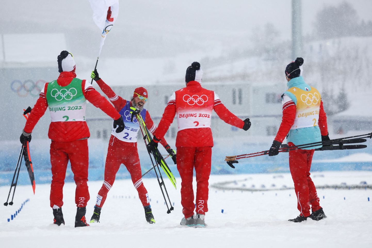 Российские лыжники