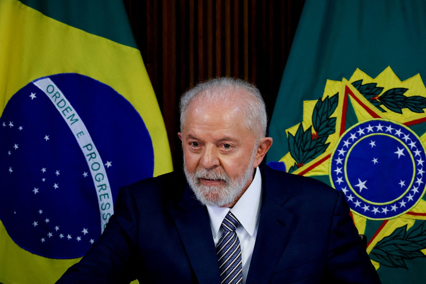 Brazīlijas prezidents Luiss Inacio Lula da Silva