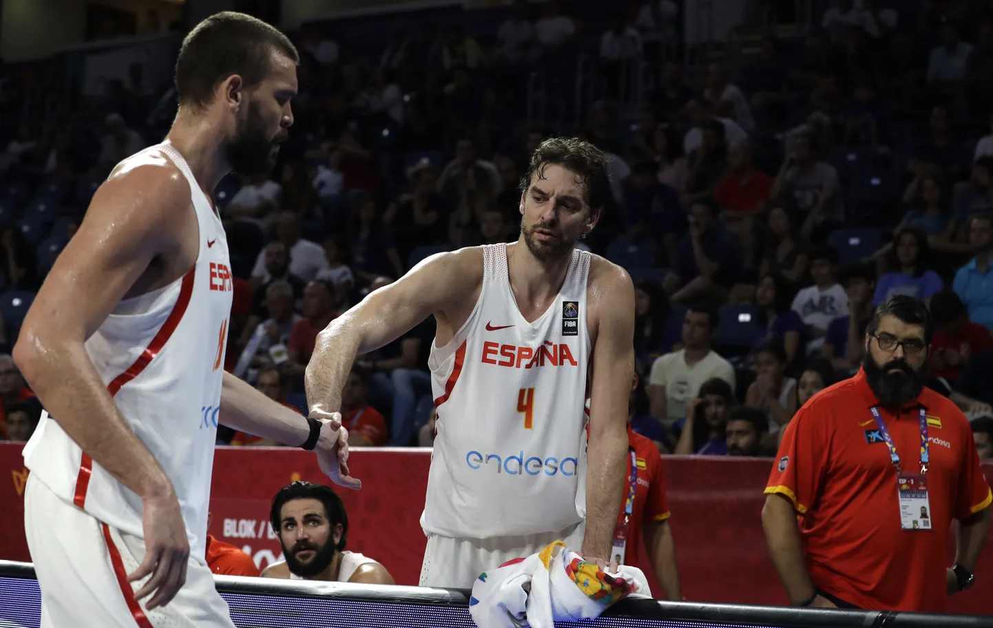 Pau Gasol oma venna Marciga.