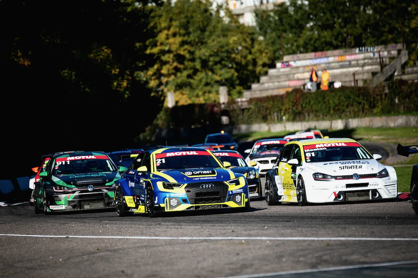 Autošosejas sacensības TCR klasei Biķernieku trasē