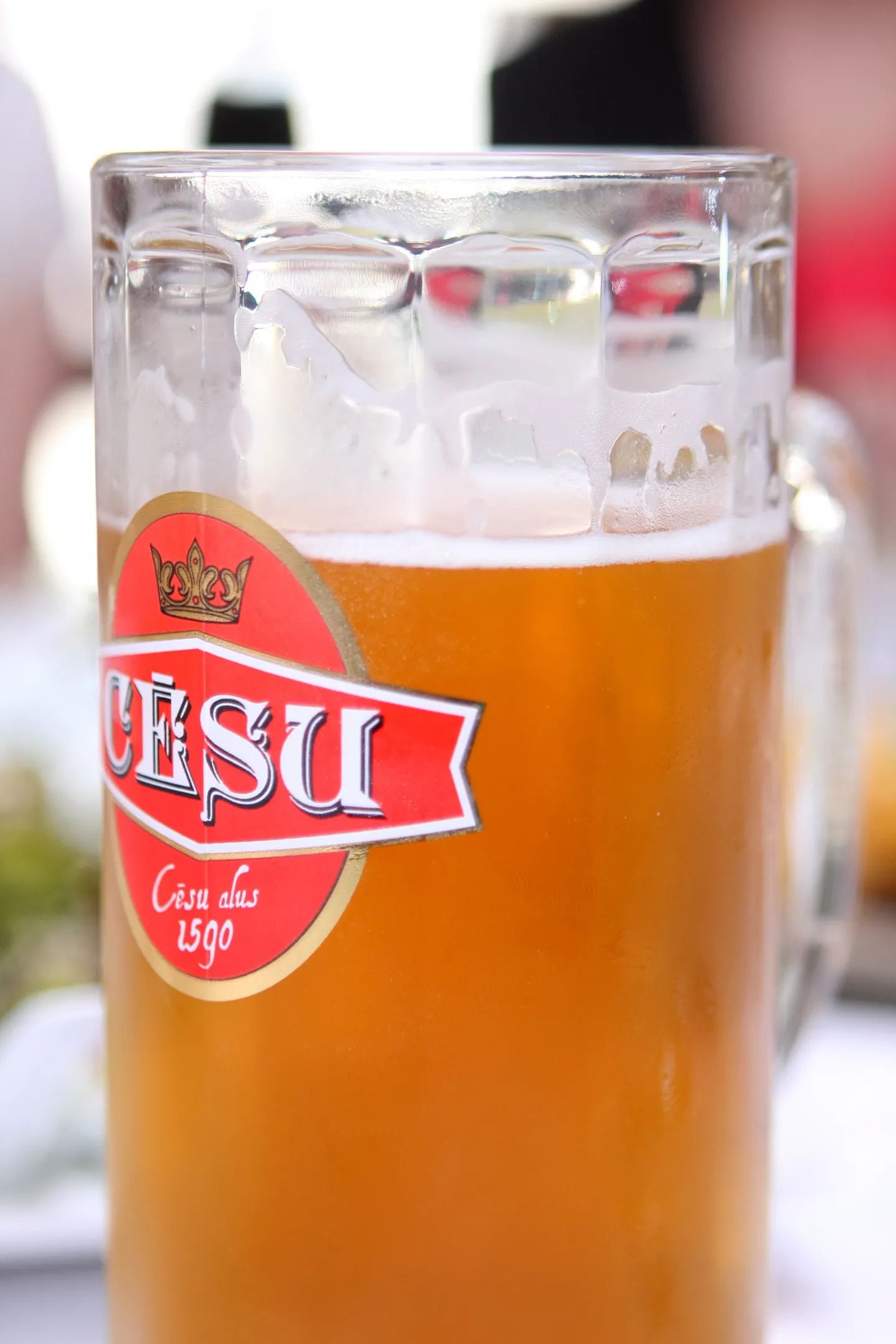 Alus uzņēmuma "Cēsu alus" restorānā "Merlin".