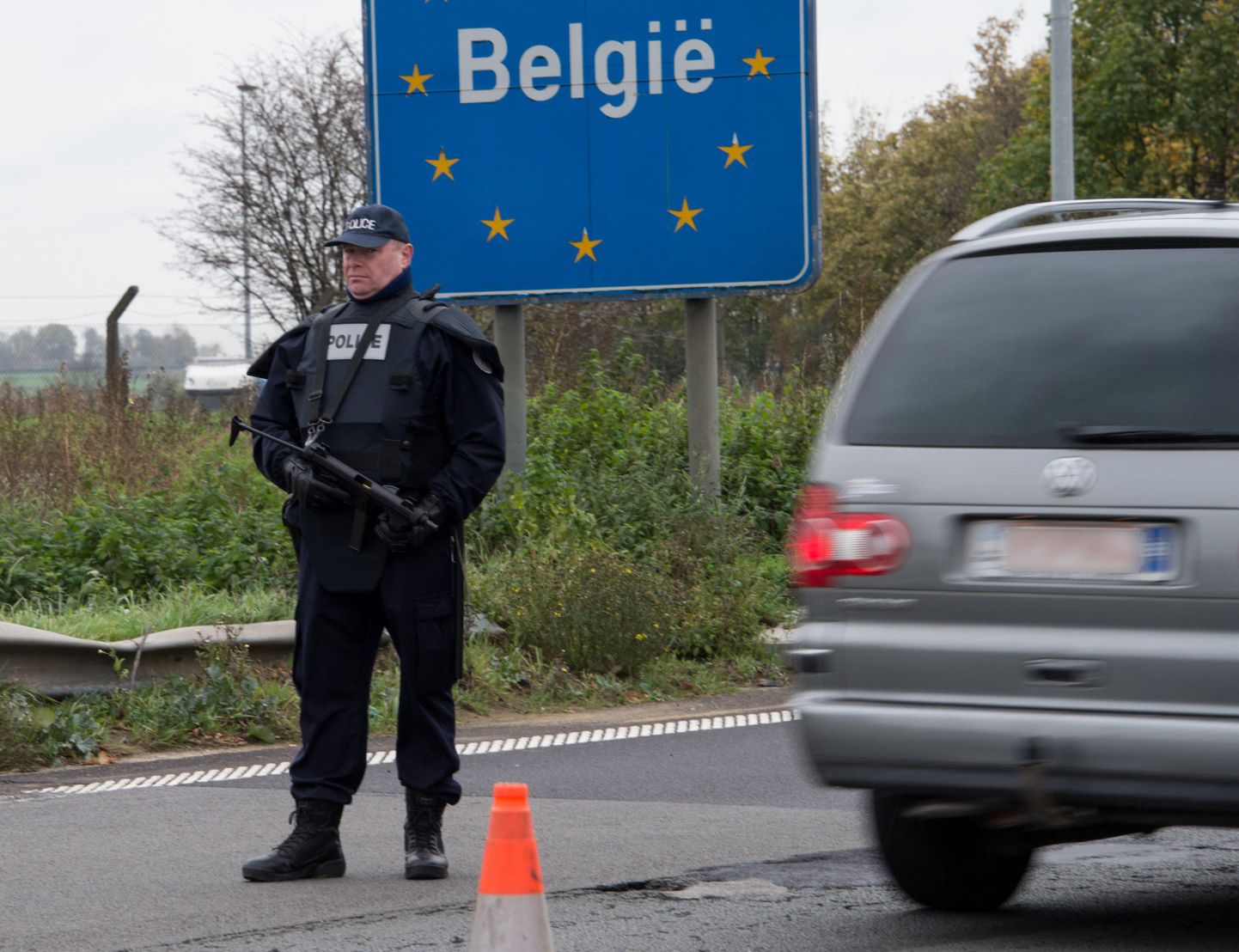 Французско-бельгийская граница.