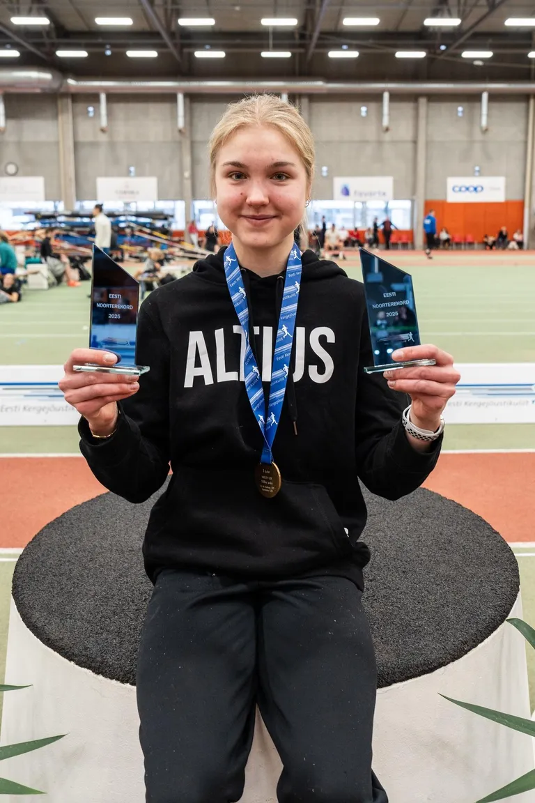 Naomi Toomenurm pälvis kaks kulda.