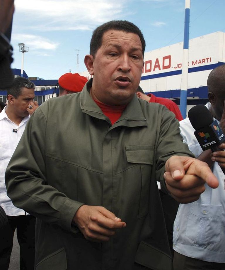 Maduro eelkäija Hugo Chavez