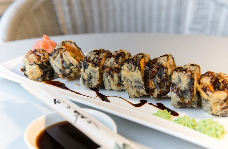 Sushi. Pilt on illustreeriv.