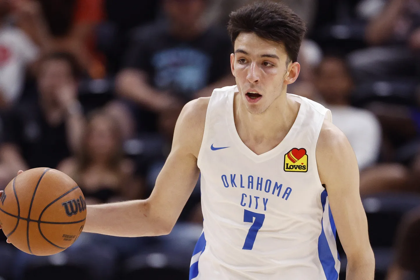 NBA drafti teine valik Chet Holmgren.