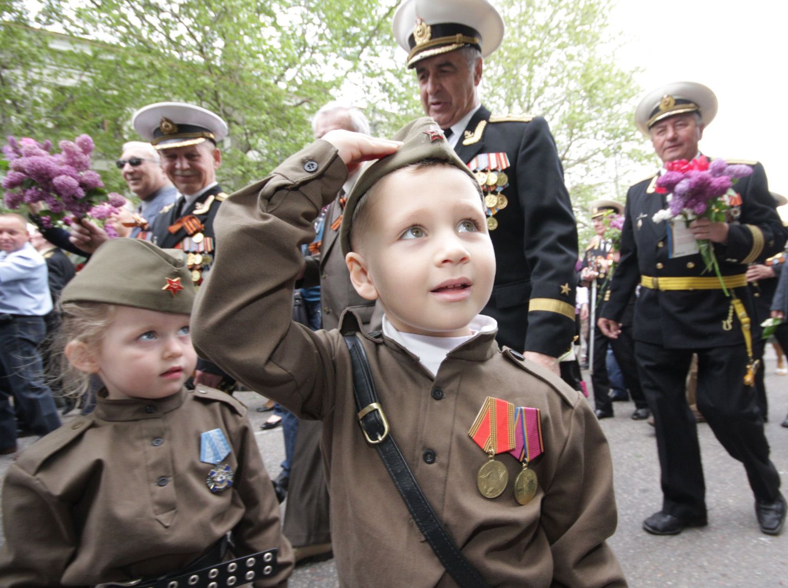 9.mai tähistamine Venemaal on seotud võiduga Natsi-Saksamaa üle II maailmasõjas 1945. aastal.