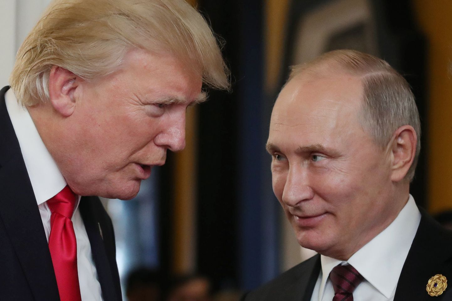 Donald Trump (vasakul) ja Vladimir Putin.