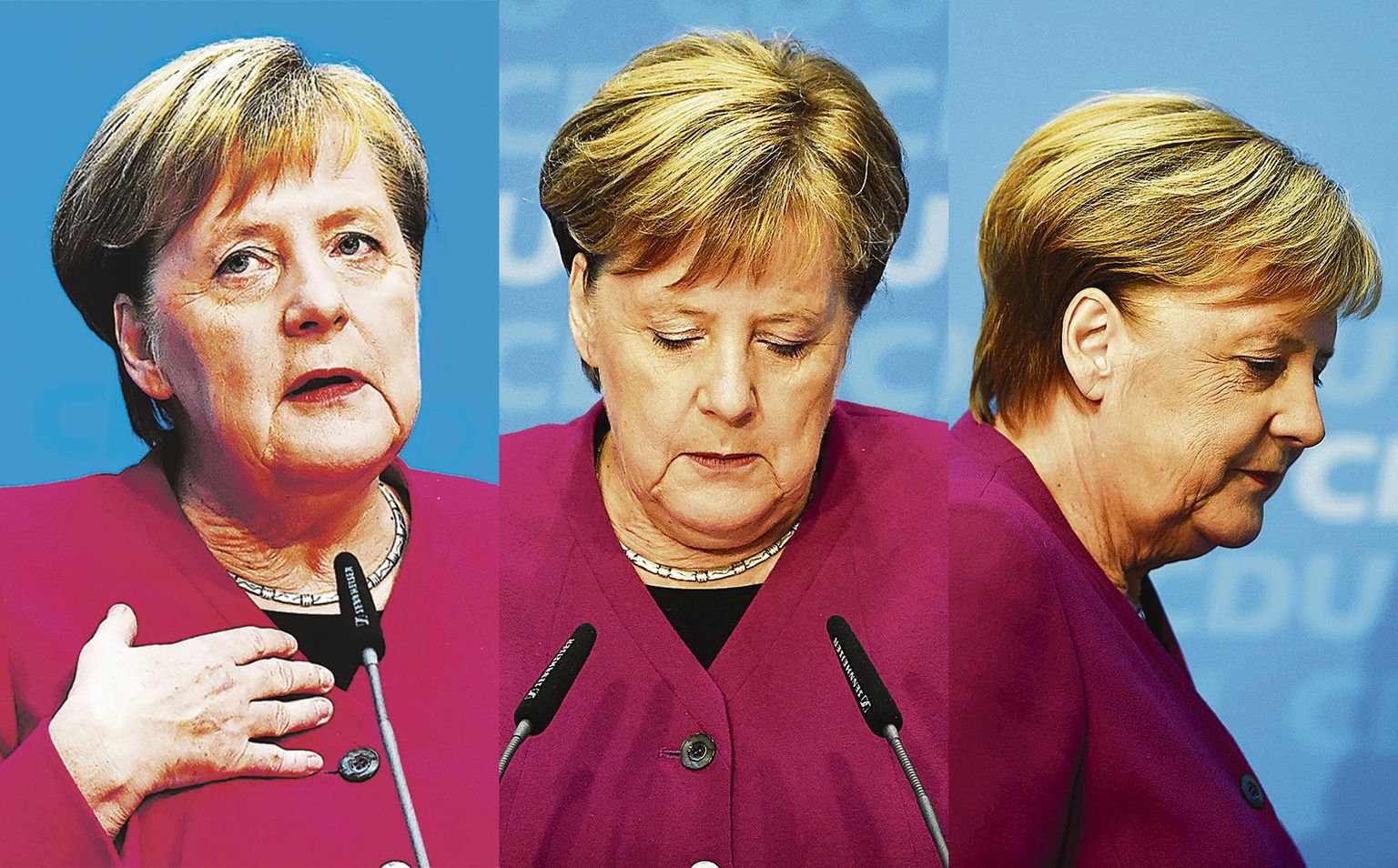 Saksamaa kantsler Angela Merkel eile, teatades, et ta teeb varsti poliitikaga lõpparve.