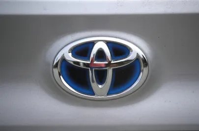Toyota logo.