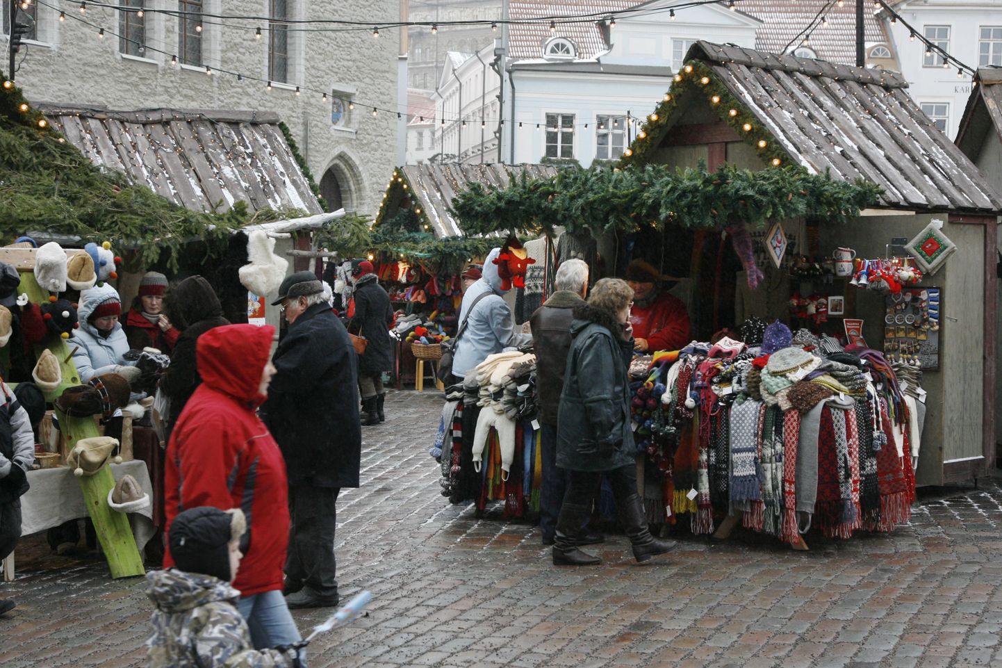 Jõulumelu Tallinna Raekoja platsil