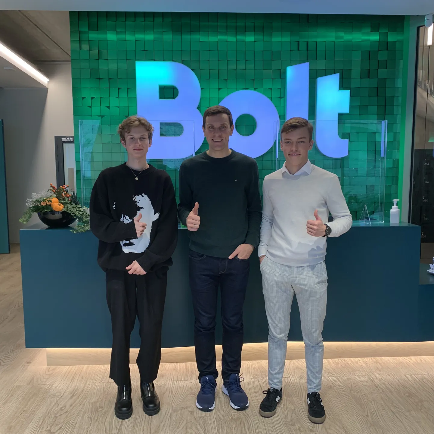 Pildil on Bolti asutaja Martin Villigu töövarjud 21. koolist sügisel 2021.