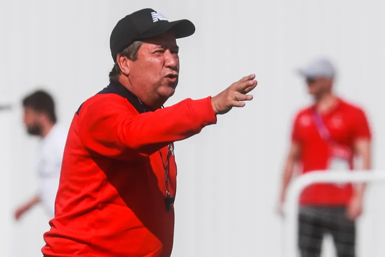 Panama jalgpalli uude usku pööranud kolumblasest peatreener Hernan Gomez.