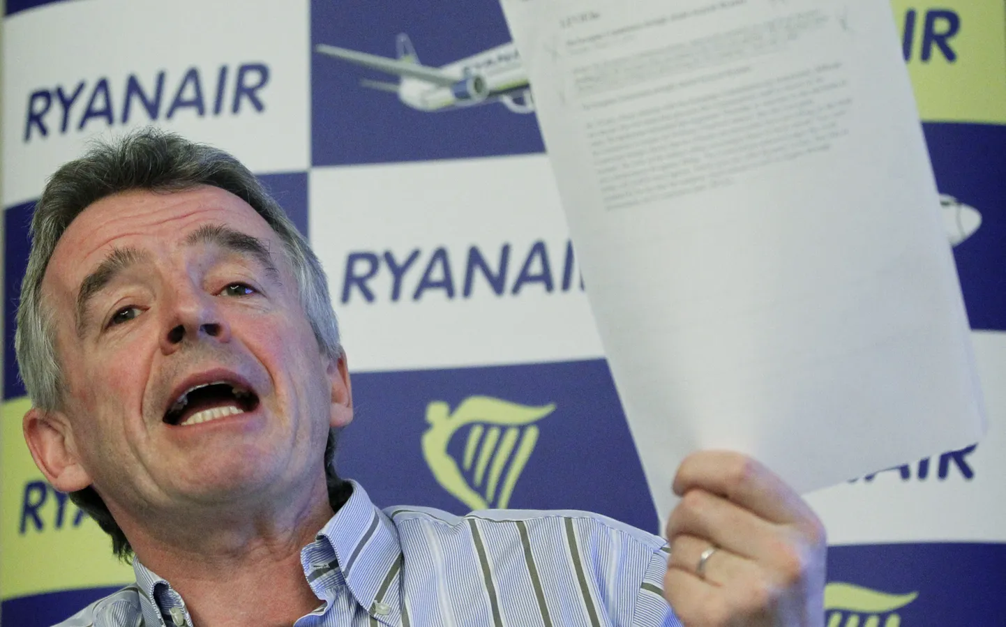 Ryanairi juhatuse esimees Michael O Leary.