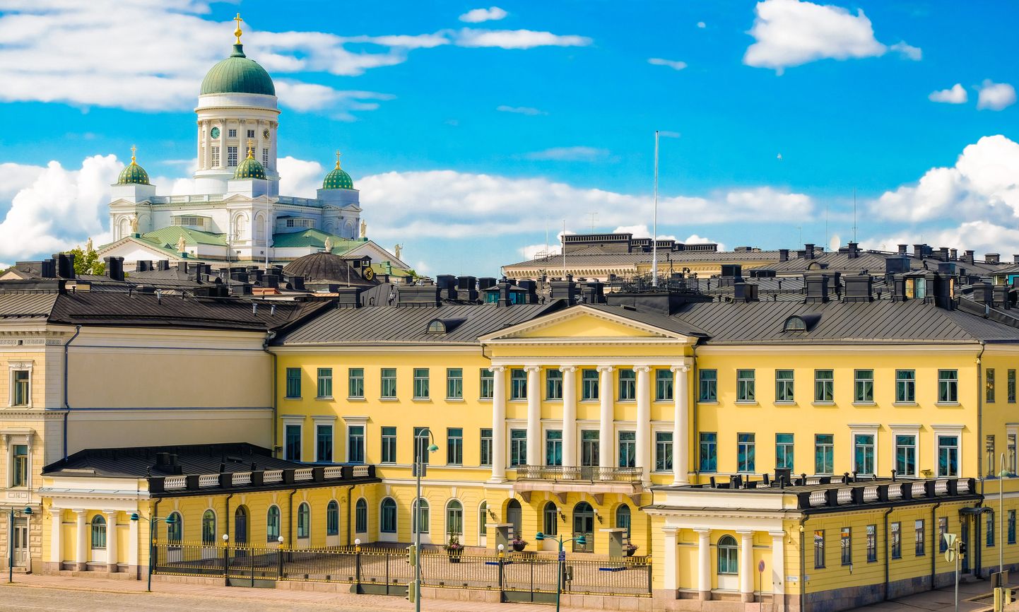 Императорский, ныне президентский дворец в Хельсинки.