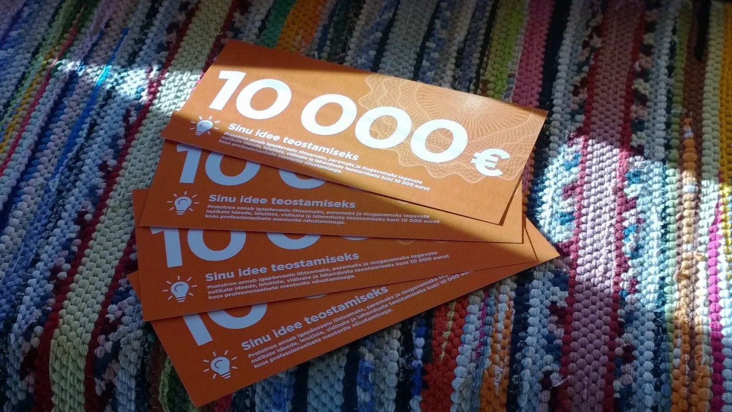 Prototon annab uuenduslikele ideedele 10 000 eurot.