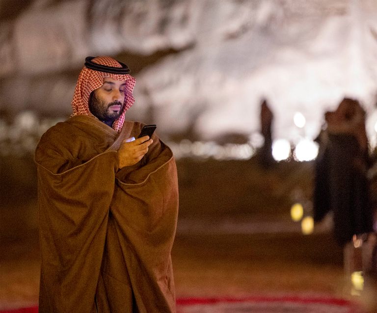 Saudi Araabia kroonprints Mohammed bin Salman jaanuaris 2020.