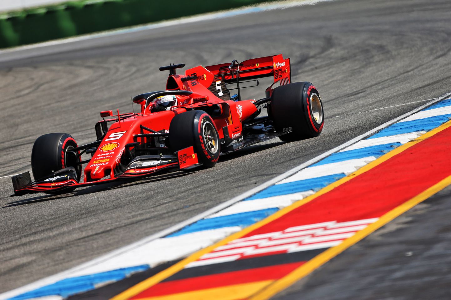 Esimese vabatreeningu võitja Sebastian Vettel.