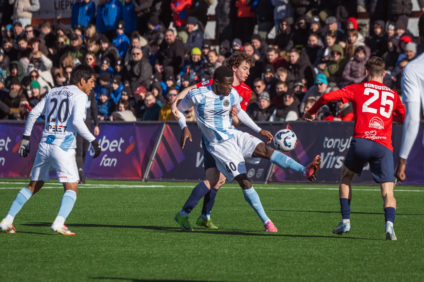 FS "Jelgava" un "Riga FC" futbolisti