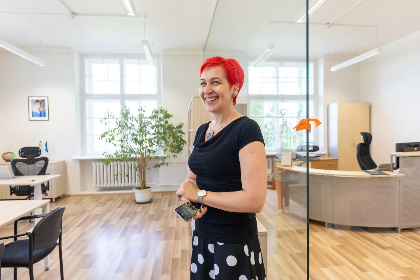 Pipi-Liis Siemann võib ühe vallavanema kabineti vahetada teise vastu.