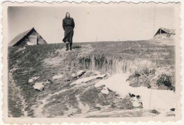 Krasnojarski krai Bogradi rajoon, Soni küla 1950ndatel.