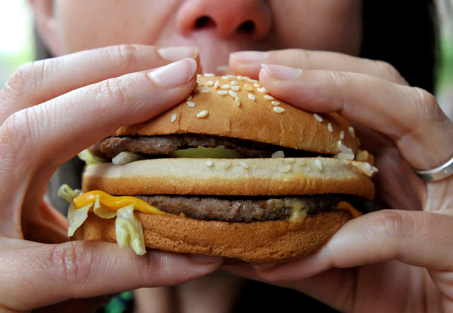McDonald'si Big Mac burger.